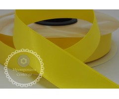 Κορδέλα υφασμάτινη σατέν 25mm κίτρινο
