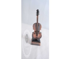 Μπομπονιέρα βάπτισης μεταλλικό βιολί , εξαιρετική ποιότητα - ξύστρα
