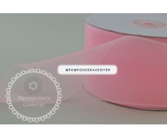 Κορδέλα οργαντίνα 50mm ροζ