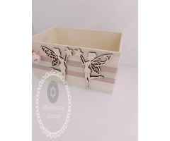 Κουτί κερασμάτων με νεραϊδούλες - ιδανικό για δίδυμα κορίτσια , κουτί κερασμάτων ή κουτί μαρτυρικών