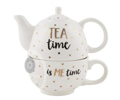 Τσαγιέρα & Κούπα Μαζί ιδιαίτερη ! Tea time is ME time!