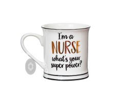 Κούπα για άτομα που ασχολούνται με τα νοσηλευτικά ιδρύματα. Im A Nurse,Whats your Super Power>?