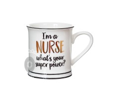 Κούπα για άτομα που ασχολούνται με τα νοσηλευτικά ιδρύματα. Im A Nurse,Whats your Super Power>?