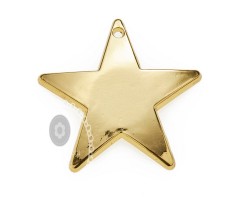 Μεταλλικό αστέρι χρυσό 3cm