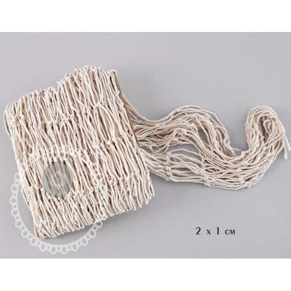 Δίχτυ ψαρέματος λευκό για διακόσμηση