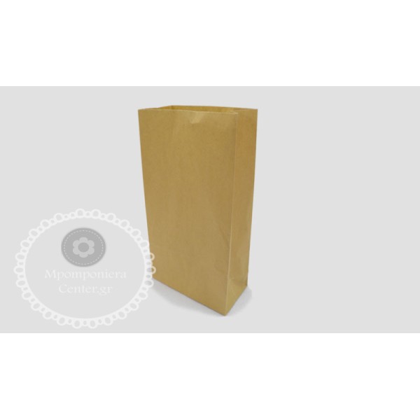 Σακουλάκια Kraft Paper τσαντάκια, διάσταση: 12cm x 22cm x 6cm