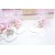 Κέρασμα για νεογέννητο κύκνος μπρελόκ , με κορώνα και ράμφος χρυσόσκονη σε ροζ-λευκό αποχρώσεις